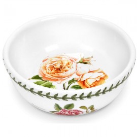 Салатник индивидуальный Portmeirion "Ботанический сад. Розы. Тамора, персиковая роза" 14см, Фаянс, Portmeirion, Великобритания