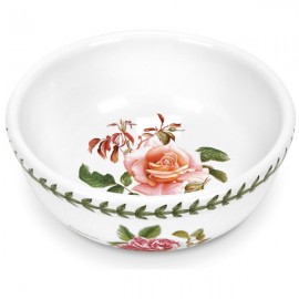 Салатник индивидуальный Portmeirion "Ботанический сад. Розы.Наилучшие пожелания, чайная роза" 14см, Фаянс, Portmeirion, Великобритания