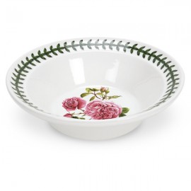 Тарелка для каши Portmeirion "Ботанический сад. Розы. Портмейрион роза" 15см, Фаянс, Portmeirion, Великобритания