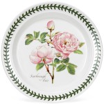 Тарелка закусочная Portmeirion "Ботанический сад. Розы. Скаборо, розовая роза" 20см, Фаянс, Portmeirion, Великобритания
