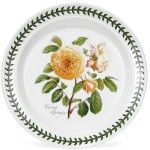 Тарелка обеденная Portmeirion "Ботанический сад. Розы. Джорджия, желтая роза" 25см, Фаянс, Portmeirion, Великобритания