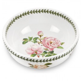 Салатник Portmeirion "Ботанический сад. Розы. Скаборо, розовая роза" 20см, Фаянс, Portmeirion, Великобритания