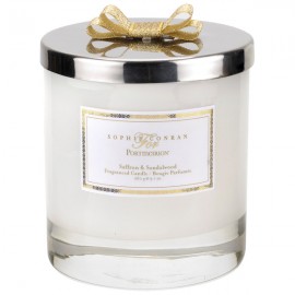 Свеча в банке с крышкой Portmeirion "Софи Конран" 9см (шафран, сандаловое дерево), Воск, Portmeirion, Великобритания