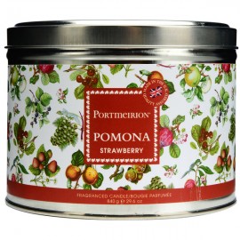 Свеча в жестяной банке с крышкой, с 3 фитилями Portmeirion "Помона"13см, Воск, Portmeirion, Великобритания