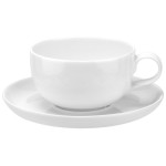 Чашка чайная с блюдцем Portmeirion "Выбор Портмейрион" 250мл (белая), Фарфор, Portmeirion, Великобритания