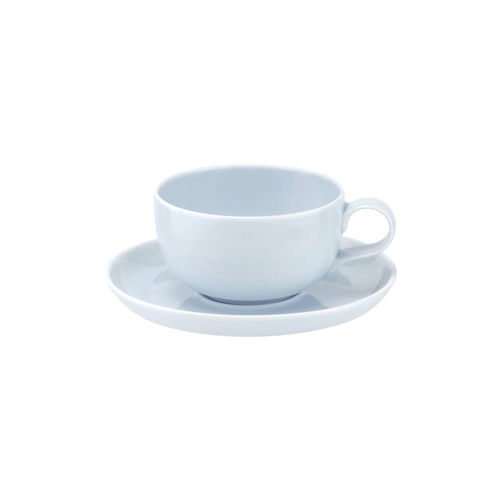 Чашка чайная с блюдцем Portmeirion "Выбор Портмейрион"250мл (голубая), Фарфор, Portmeirion, Великобритания