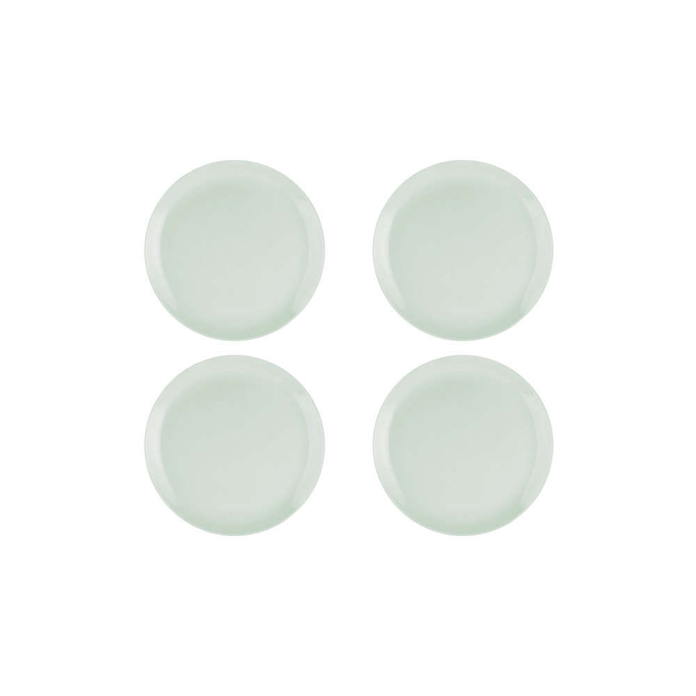 Набор тарелок закусочных Portmeirion "Выбор Портмейрион"  23,5см, 4 шт (зеленый), Фарфор, Portmeirion, Великобритания