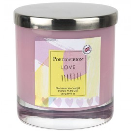 Свеча в банке с крышкой Portmeirion "Любовь" 9см, Воск, Portmeirion, Великобритания