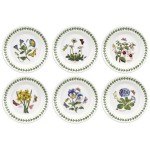 Набор тарелок десертных Portmeirion "Ботанический сад" 16,5см, 6 шт, Керамика, Portmeirion, Великобритания