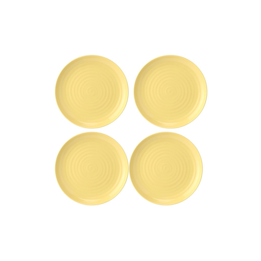Набор тарелок обеденных Portmeirion "Софи Конран для Портмейрион" 27 см, 4 шт (желтый), Фарфор, Portmeirion, Великобритания