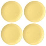 Набор тарелок обеденных Portmeirion "Софи Конран для Портмейрион" 27 см, 4 шт (желтый), Фарфор, Portmeirion, Великобритания