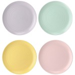 Набор тарелок закусочных Portmeirion "Софи Конран для Портмейрион" 22 см, 4 шт (4 цвета), Фарфор, Portmeirion, Великобритания
