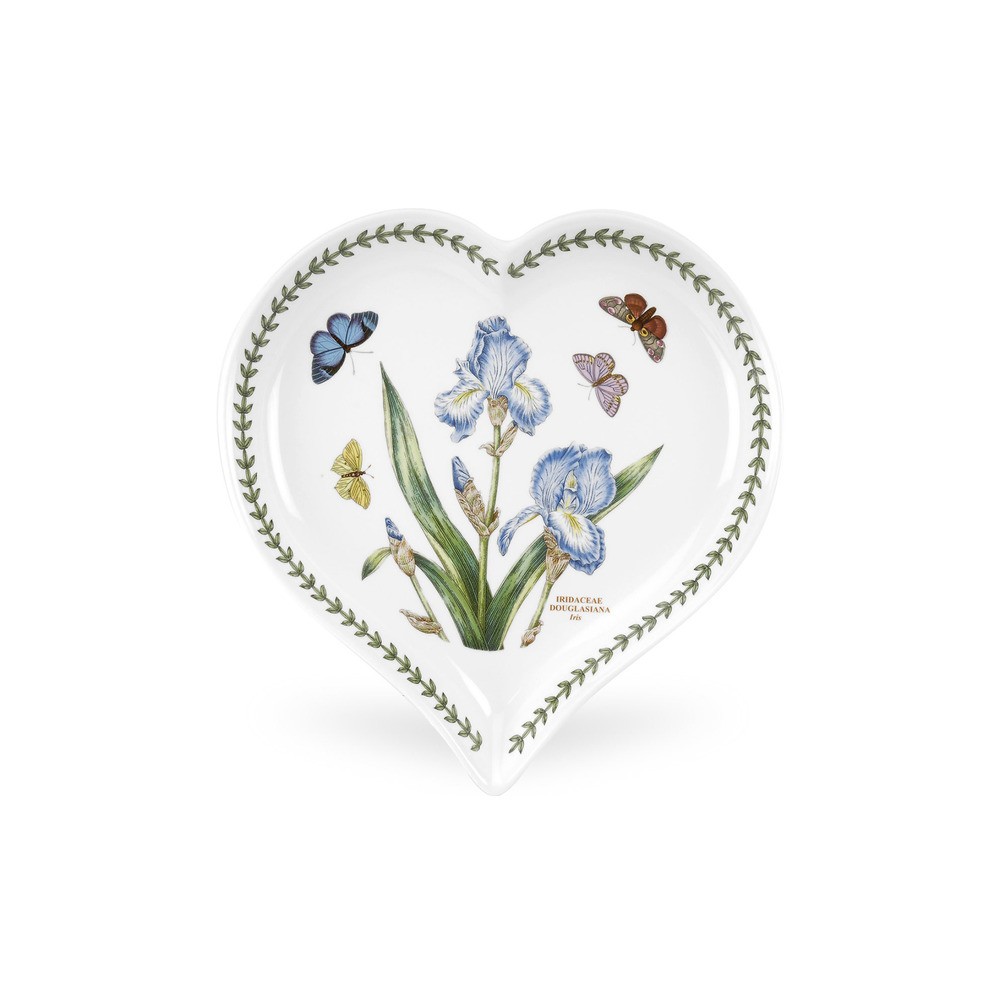 Блюдо-сердце Portmeirion "Ботанический сад" 23см, Керамика, Portmeirion, Великобритания