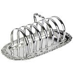 Подставка для тостов Queen Anne 21х10см, Сталь нержавеющая, Queen Anne, Великобритания