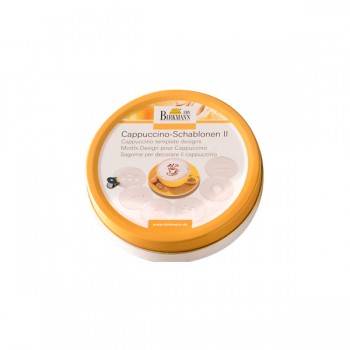 Набор шаблонов с рисунками для кофе Birkmann "Капучино" 9,5см, 6 шт, Пластик, RBV Birkmann, Германия