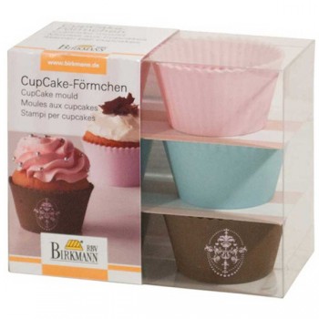 Набор формочек для выпечки кексов Birkmann 6 шт, Силикон, RBV Birkmann, Германия