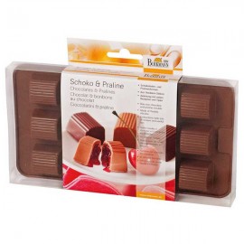 Формочки для шоколада и пралине Birkmann "Сокровищница" (15 фигурок), Силикон, RBV Birkmann, Германия