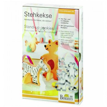 Набор формочек для выпечки Birkmann "Зоопарк" 4 шт, Металл, RBV Birkmann, Германия