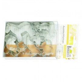 Набор формочек для выпечки Birkmann "Домашние животные " 8 шт, Металл, RBV Birkmann, Германия