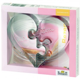 Формочка для выпечки Birkmann "Сердце на двоих" 12,5см, Жесть, RBV Birkmann, Германия