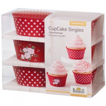 Набор формочек для выпечки кексов Birkmann 6 шт, Силикон, RBV Birkmann, Германия