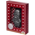 SANTA Форма для выпечки Санта Клаус в подарочной упаковке, 13 см, cталь нержавеющая, RBV Birkmann, Германия