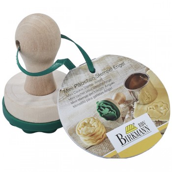 Штамп для украшения выпечки Birkmann "Ангел" 5см, Древесина-силикон, RBV Birkmann, Германия