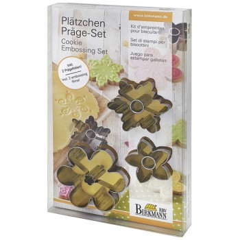 Набор формочек для печенья Birkmann "Цветы" 5 шт, Металл, RBV Birkmann, Германия