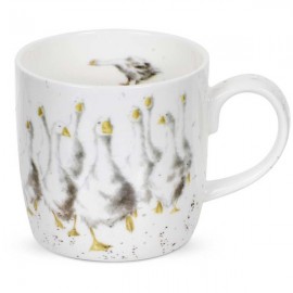 Кружка 310мл "Гуси-гуси", Фарфор костяной, Royal Worcester, Великобритания