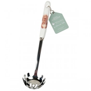 Ложка для пасты 30,5см "Забавная фауна", Фарфор костяной, Royal Worcester, Великобритания