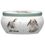 Свеча в жестяной банке 9см "Забавная фауна" "Кролик", Воск, Royal Worcester, Великобритания