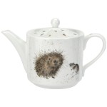 Чайник 0,6л "Забавная фауна" "Ёжик и мышки", Фарфор, Royal Worcester, Великобритания