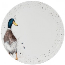 Тарелка обеденная 27см "Забавная фауна" "Утка", Фарфор, Royal Worcester, Великобритания