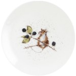 Тарелка закусочная 20см "Забавная фауна" "Мышка", Фарфор, Royal Worcester, Великобритания