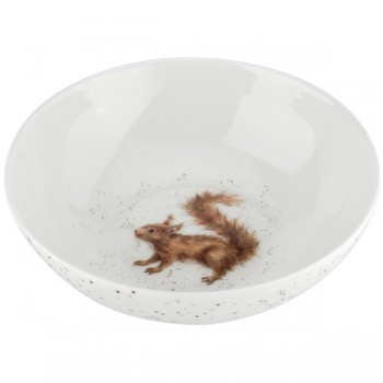 Салатник индивидуальный 15см "Забавная фауна" "Белка", Фарфор, Royal Worcester, Великобритания