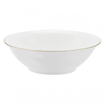 Набор из 4 салатников Royal Worcester "Интуиция.Золотой кант" 16см, Фарфор костяной, Royal Worcester, Великобритания