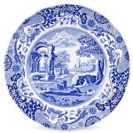 Набор из 4 тарелок обеденных  27см "Голубая Италия", Фаянс, Spode, Великобритания