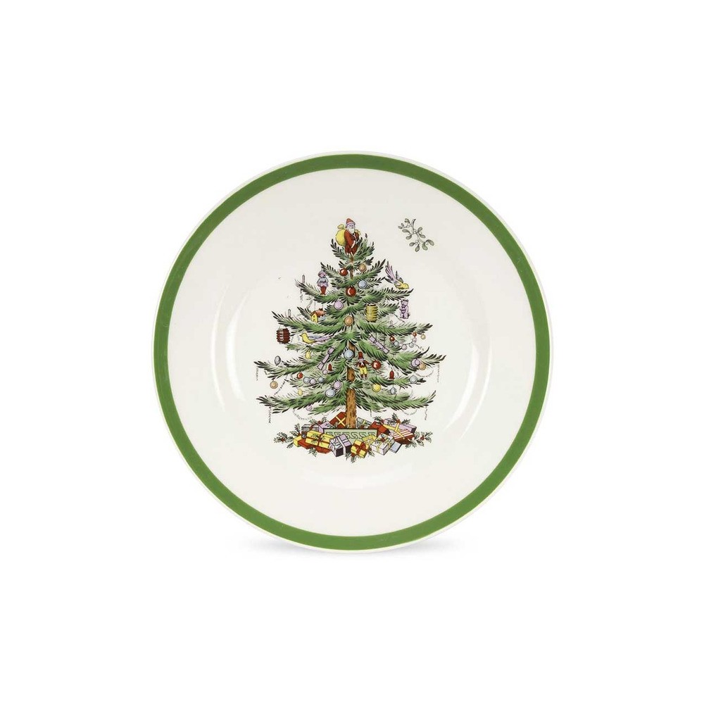 Тарелка закусочная 20см "Рождественская ель", Фарфор, Spode, Великобритания