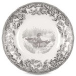 Тарелка пирожковая 15см "Утка" "Деламер, сельские мотивы", Фарфор, Spode, Великобритания