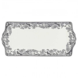 Блюдо для бутербродов прямоугольное 33см "Деламер, сельские мотивы", Фаянс, Spode, Великобритания