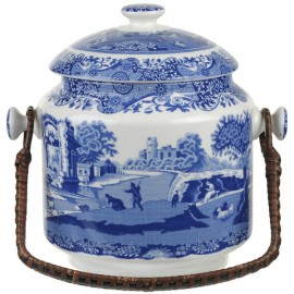 Банка для печенья 23см "Голубая Италия" "Юбилейная коллекция, 200лет", Фаянс, Spode, Великобритания