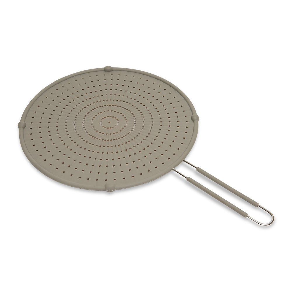 Защита для сковороды от брызг, D 32.5 см, силикон жаропрочный пищевой, серия GEMINI, DOSH