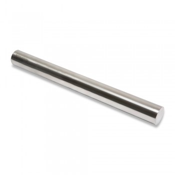 Скалка, L 38 см, D 3.8 см, сталь нержавеющая, серия GEMINI, DOSH