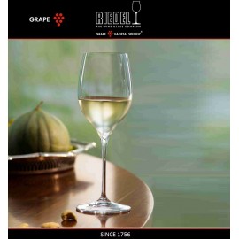 Бокалы для белых вин Chardonnay, Viognier, 2 шт, объем 320 мл, ручная выдувка, GRAPE, RIEDEL