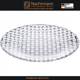Блюдо BOSSA NOVA подстановочное, D 32 см, бессвинцовый хрусталь, Nachtmann