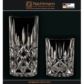 Набор высоких стаканов NOBLESSE, 395 мл, 4 шт, бессвинцовый хрусталь, Nachtmann