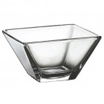 Cалатник порционный квадратный 8х8 см, 4,5 см, хрустальное стекло, EgoAlter