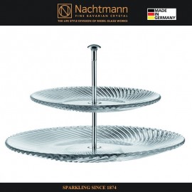 Этажерка SAMBA для десерты, H 21 см, бессвинцовый хрусталь, Nachtmann