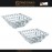 Набор порционных салатников BOSSA NOVA, 2 шт, 12 x 12 см, бессвинцовый хрусталь, Nachtmann