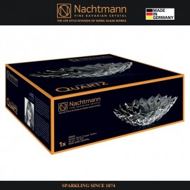 Ваза-салатник QUARTZ, D 32 см, бессвинцовый хрусталь, Nachtmann